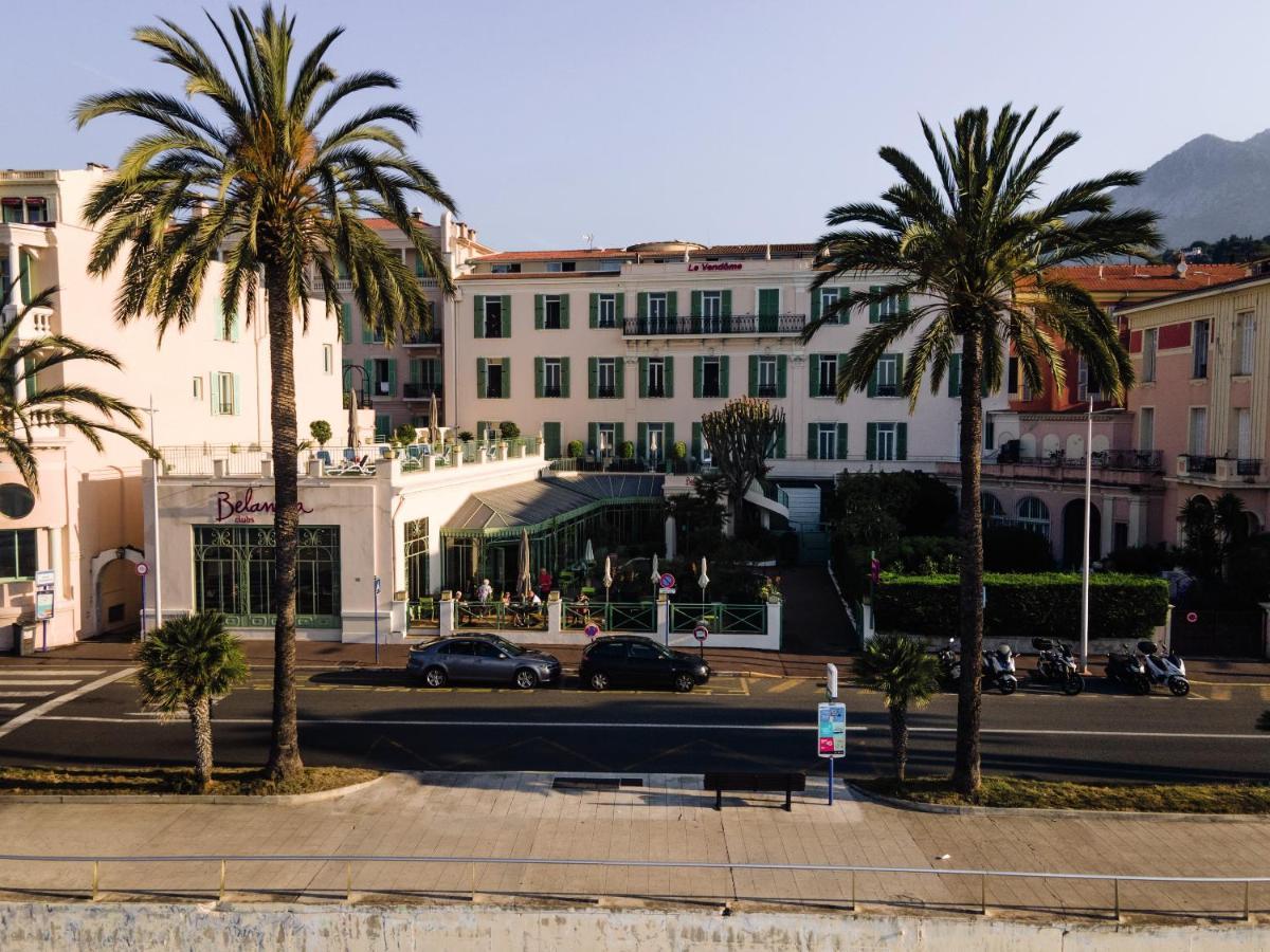 Hotel Vendome Menton - Reouverture ภายนอก รูปภาพ